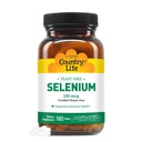 Riigi elu Selenium, Pärmivaba, toetab immuunsüsteemi tervist, 100 mcg, 180 tabletti, gluteenivaba, vegan, halal