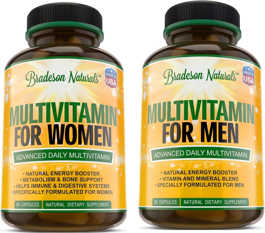 Naiste multivitamiinilisa + meeste multivitamiinilisa. Vitamiinid C D E ja vitamiin B kompleks. Immuun- ja naistoetus. Parandab kardiovaskulaarset ja eesnäärme tervist. Antioksüdant ja looduslik energiasaator