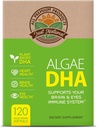 Vetikad DHA 120 Softgels x 1 Box - Vegan Omega-3 täiendus, puhas taimepõhine karrageen, DHA ja vetikaõli (120 loend)