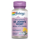 SOLARAY St. Johns Wort Aerial Extract 450mg Kaks päevas | Mood & Brain Health Support | 0,3% Hüperitsiin | 60ct, 30 Serv.