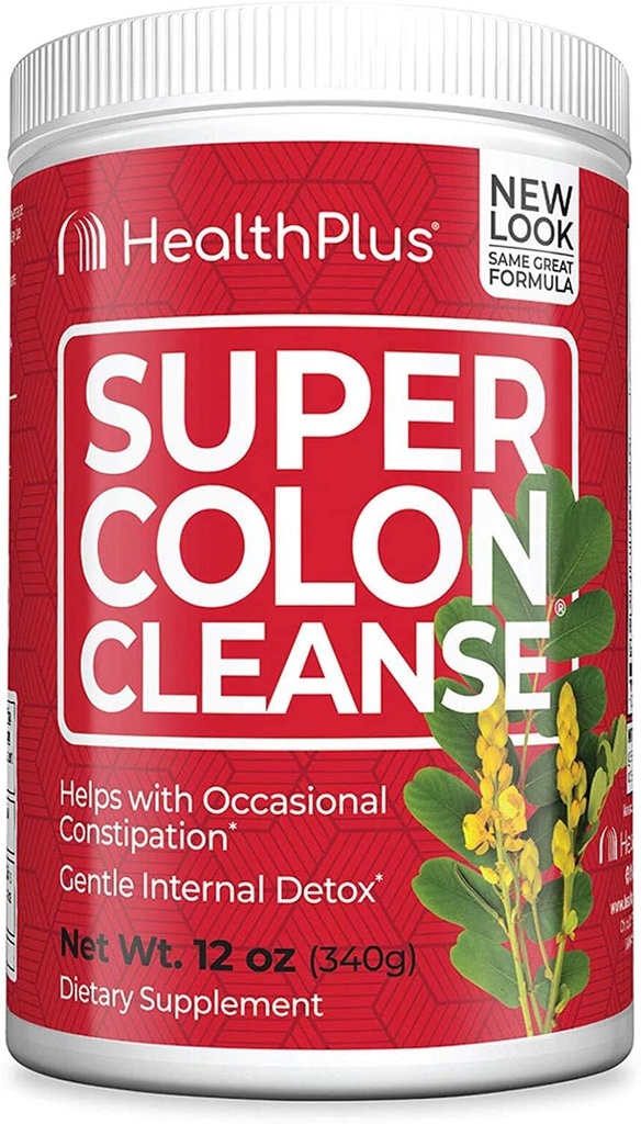 Health Plus Super Colon Cleanse: 10-päevane puhastamine - Detox | Rohkem kui 2 puhastamist, 12 Oz