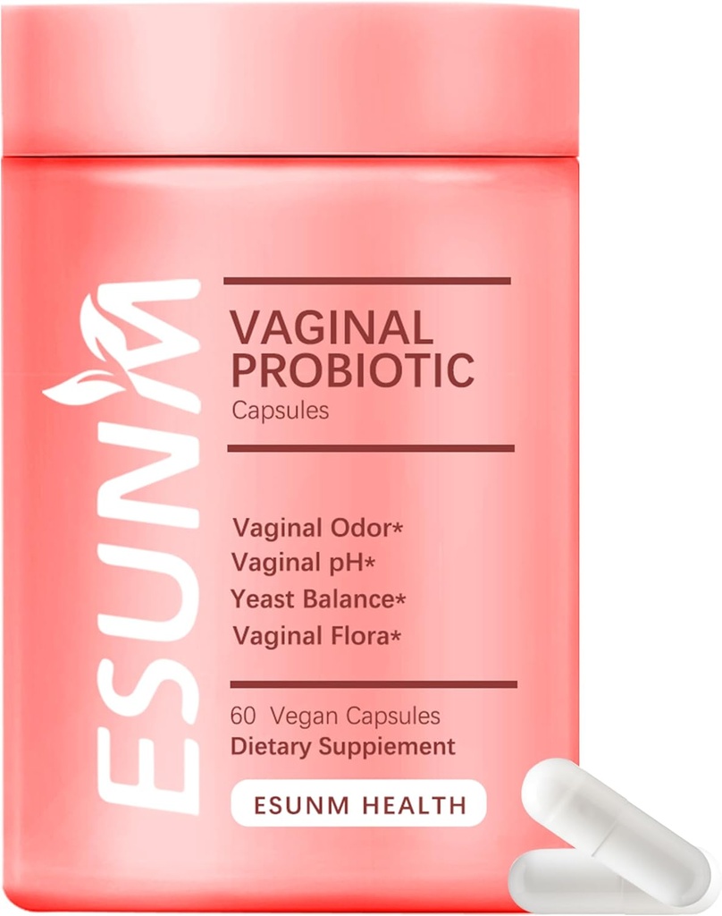 Naiste Vaginaalne Tervise Täiendus, Vaginaalsed Probiootikumid Naistele pH Tasakaal Prebiootikumid Ja Lactobacillus Probiootikumid, Edendada Tervislikku Vaginaalset Lõhna & Vaginaalne Flora, 60 Count