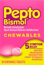 Pepto Bismol Pepto-Bismol närimistabletid, 30 ct,