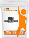 BulkSupplements.com DIM pulber - diindolüülmetaani pulber, DIM täiendus meestele ja naistele - maitsestamata & gluteenivaba, 200 mg serveerimise kohta, 25 g (0,88 oz) (pakk 1)