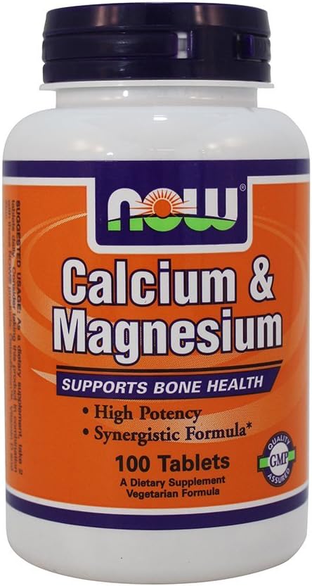 NOW Kaltsium/ magneesium 1000/ 500 mg , 100 tabletti ( pakendis 3 )