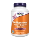 NOW Foods Supplements, D-Mannose 500 mg, Non-GMO projekt kontrollitud, tervislik kuseteede *, 240 Veg kapslid