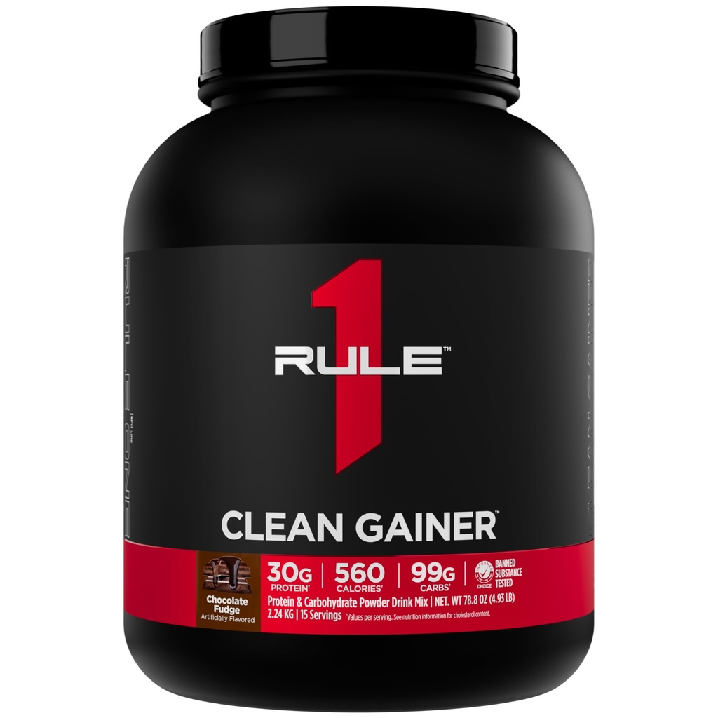 Reegel 1 Puhas Gainer - kõrge valgusisaldusega Lean Gain valem 560 kalorit, 30 g täisspektri valku, üle 90 g süsivesikuid, alla 6 g rasva (15 serveerimist, šokolaadi pudel)