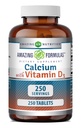 Hämmastav valem Kaltsium D3-vitamiini lisandiga | Tabletid | Mitte-GMO | Gluteenivaba | valmistatud USAs (1 Pack, 250 Count)