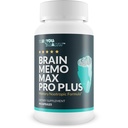Aju memo Max Pro Plus - ülemine mälu ja aju memo Max Pro täiendus - parema mälu ja vaimse teravuse toetamine - loodusliku aju funktsiooni toetamine - fookus, vaimne taastumine ja energia