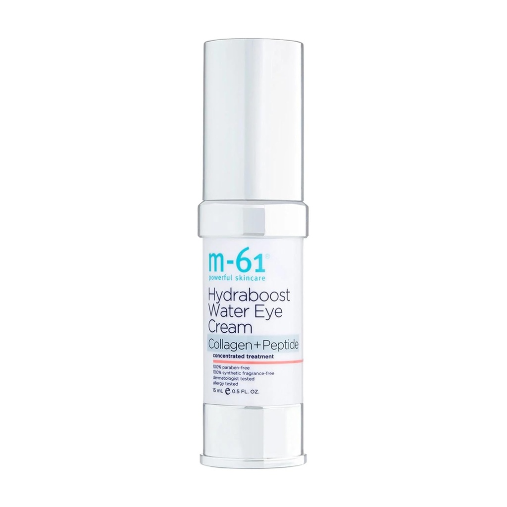 m- 61 Hüdrboostkollageen+Peptiidne veesilma kreem | Vanuse defitseerimine, kortsudevastane kontsentreeritud silmakreem, 0,5 Fl Oz
