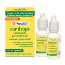 A + Health Earwax Eemaldamine Tilgad, Karbamiid Peroksiid 6,5%, Valmistatud USA, Twin Pack, 1 fl Ounce (Kaks 0,5 fl oz pudelit)