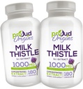1000 mg piimaohakas aitab säilitada tervislikku maksafunktsiooni, optimeerida tervist, kiiret vabastamist, gluteenivabasid toidulisandeid - 6-kuuline pakkumine (2 pakendit)