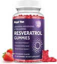 Liposomaalne NAD Resveratrooli lisand Gummies 1200mg koos NAD +, Quercetin, TMG, Pterostilbene, punase veini ekstrakt, antioksüdant, tervislik vananemine, rakuparandus, energia, aju funktsioon - 60 Gummies
