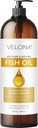 Kala Omega-3 õli Velona - 32 Fl Oz | 100% puhas ja looduslik kandeõli | Rafineeritud | E-vitamiin, D, Omega-3 | Keetmine, nahk, nägu, keha, juuste hooldus | Kasuta täna - naudi tulemusi