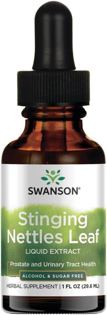 Swanson Stinging Nettles Liquid Extract Alkohol ja suhkruvaba 1 fl Ounce (29, 6 ml) Vedelik