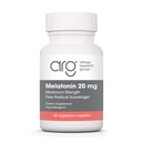 Allergia uurimisrühm Melatoniin 20mg - puhas melatoniin, ekstra tugevus täiskasvanutele, uneabi, suur annus, taimsed kapslid - 60 loend
