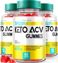 Rize labs - Speedy Extreme Keto Plus ACV Gummy täiustatud kaalulangus Apple Siidri äädika 2000mg täiendus (180 Gummies)
