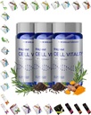 Oksüdatiivse stressi leevendamise valem Waybest Cell Vitality NRF2 Activator (180 Vegan Kapslid), Toitumisvastased Antioksüdandid Anti-Aging Health Supplements,Blend of 5 Natural Herbal Phytonutrients Koostisosad
