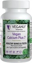 VEGANLY vitamiinid - Vegan Kaltsium Plus 7 tervislike luude ja hammaste jaoks (60 kapslit) Taimne toidulisand