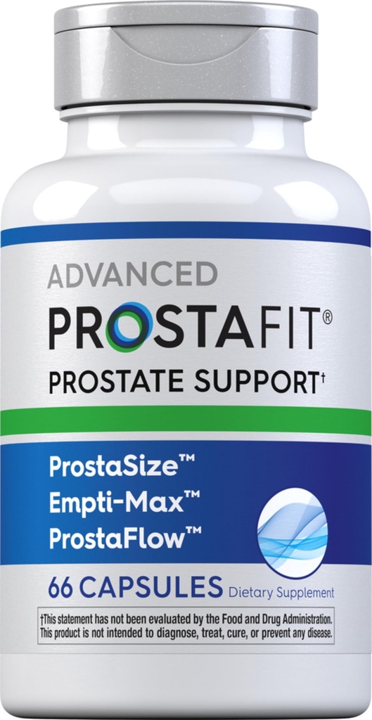 Piping Rock ProstaFit Advanced Prostate Support * | Meeste tervise täiendus | Taimne kompleks Saw Palmetto, Kõrvitsaseemne, Tsink, Plus Stinging Nettle ekstrakt | 66 kapslit | Laboratoorselt testitud