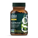 Gaia maitsetaimed Gut Revival - Taimne seedimist täiendada toetada soolestiku tervist - valmistatud Astragalus, Gotu Kola, Jujube & More - Vaba piima, soja ja gluteeni - 60 Vegan kapslit (60 Servings)