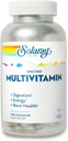 SOLARAY Spectro Multivitamiini Raud - Multi Vitamiin Kaltsiumi, Magneesiumi, Energizing Greens, Maitsetaimed Ja Seedetrakti Ensüümid - Seedimine, Energia Ja Luude Tervise Tugi (41 Serv, 250 CT)