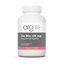 Allergia uurimisrühm Ox Bile 125 mg - Ox Bile Supplements sapipõie jaoks, seedetrakti ensüümid maksa jaoks, rasva seedimise tugi, meestele ja naistele, hüpoallergeenne valem - 180 Vegicaps