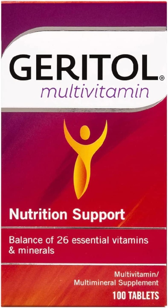 Geritol Full Tablets 100 tabletti (5 pakendis)
