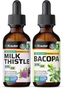 BIO KRAUTER Milk Thistle Tinktuur 2 Fl. Oz... Bacopa Tinktuur 2 Fl. Oz.