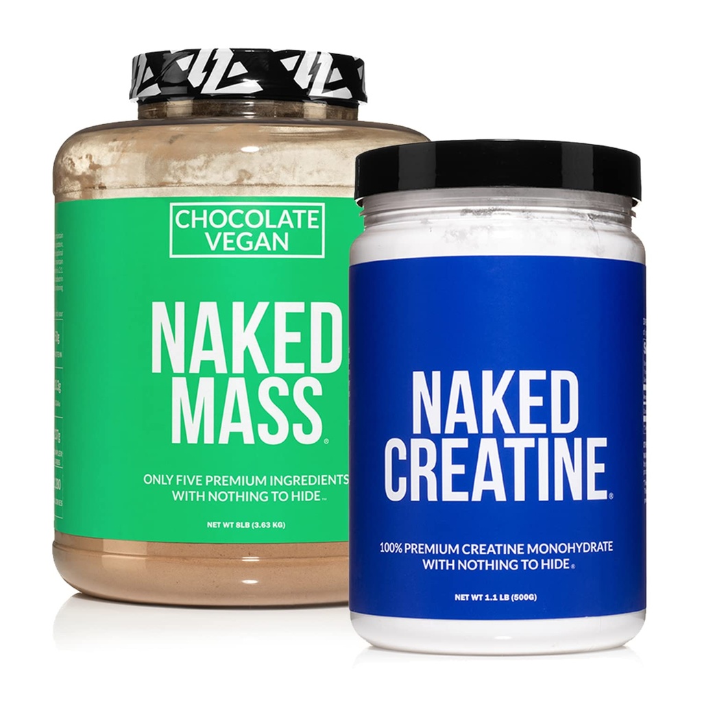 NAKED Sojavaba Valgu Kompleks: 8LB Šokolaad Vegan Mass Kreatiin