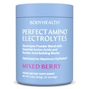 BodyHealth PerfectAmino Elektrolüüdid Pulber Ei Suhkrut, Keto Suhkru Vaba Paastumine Elektrolüütide Joogi Segu, Hüdropulber Jälje mineraalidega - Segatud Marja - 30 Servingut