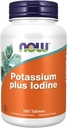 NOW FOODS Kaalium Plus jood180 Tabs, 180 CT