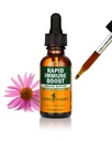 Herb Pharm Organic Rapid Immune Boost: kiiresti imenduv tinktuur täiskasvanutele, Echinacea tinktuur Goldenseal, Ingveri ekstrakt ja Elderberry, Immune Support Supplement & Wellness Aid, 1 Oz