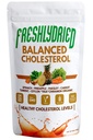 Värskelt kuivatatud tasakaalustatud kolesterooli pulber - toetab tervislikku kolesterooli taset - w / tomeerik, Ceylon True Cinnamon, Spinach, petersell, ananass - Vegan-sõbralik - 17 serveerimist - 6 ühikut