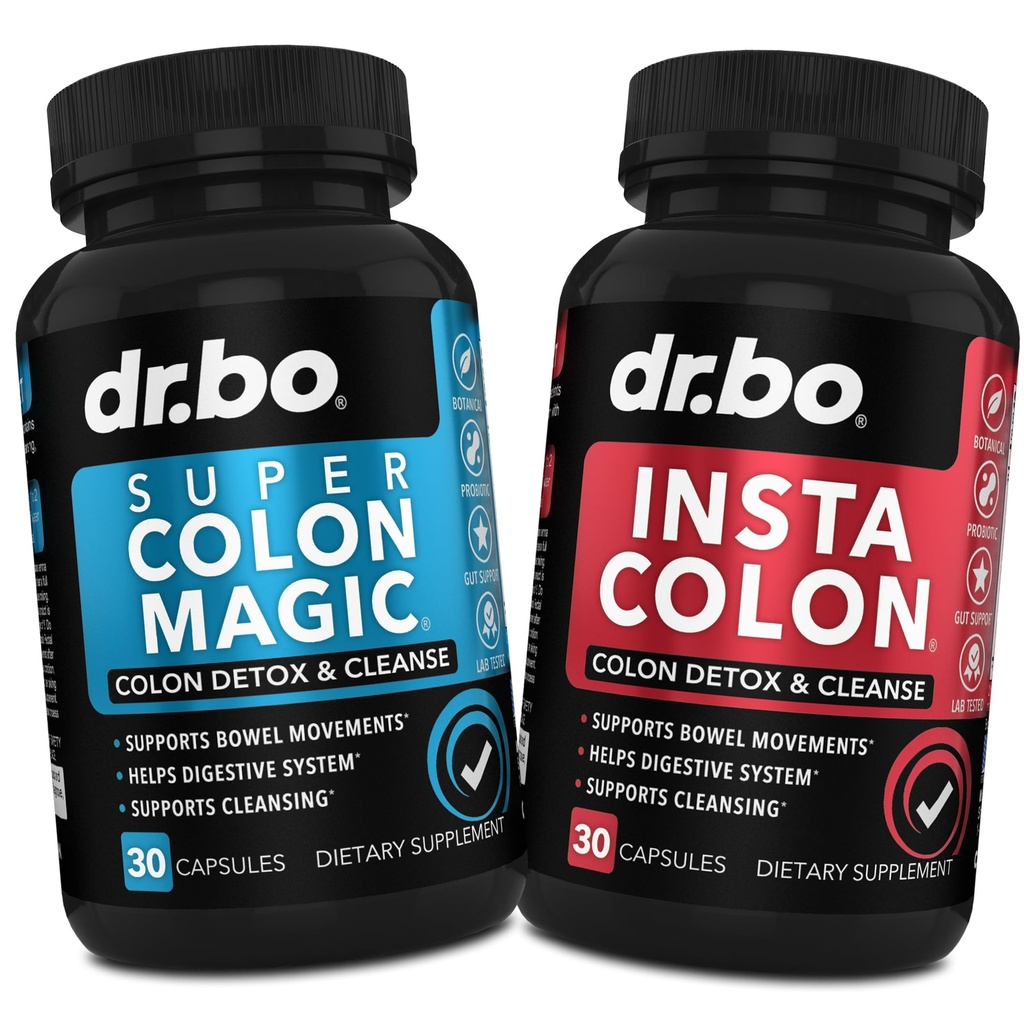 Colon Cleanser Detox Supplement kapslid - 15 päeva Colon Cleanse pillid ja probiootiline looduslik taimne puhastamine - igapäevane soolestiku liikumise toidulisandid soole kõhupuhitus seedekulgla tugi