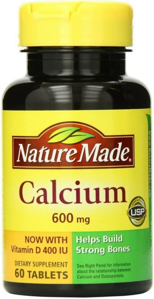 Loodus tegi kaltsiumi vitamiiniga D3 600mg, 60 tabletti