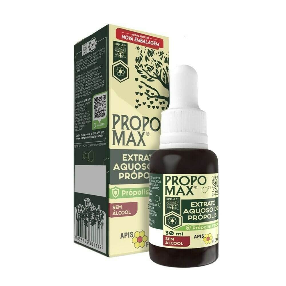 Apis Flora Brasiilia Green Bee Propolis, kõrge flavonoidide ja Artepillin-C 7, vahavaba, alkoholivaba, 30 ml (2. pakk)