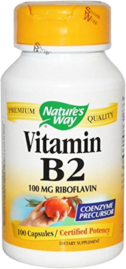 Nature's Way B 2 100 Mg 100 Cap