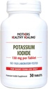 Kaaliumjodiid 130 mg KI täiendus | 30 tabletti kilpnäärme toetamiseks | jood - YODO Naciente