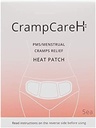 (5 Patches) CrampCareH PMS / sentraalne krambid Relief Heat Patch Wide Wings, FDA registreeritud