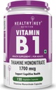 Vitamiin B1 Tiamiin - 120 Veg kapslid