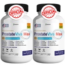 ProstateViva Max täiendused meeste kapslitele, toidulisandid - maksimaalne tugevus, kõik looduslikud, et toetada normaalset ja tervislikku funktsiooni (120 kapslit)