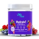 Vital Rise® Hydrate! - Berry Blast - Hüdratsioonipulber Pakendid | Madala naatriumisisaldusega elektrolüütide joogisegu | Lihtne avatud ühe serveerimisega pudel | Mitte-GMO | 20 serveerimist (pakk 1)