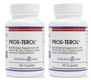 Pros-TEROL (2 pudelikomplekt), eesnäärme leevendamine 900 mg taimsete steroolidega kõrvitsaseemnetega, nõeluv nõgesjuur, ingveri juur, lagritsa juur ekstraktid 90 kapslit