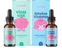 JoySpring Daily Multivitamiinid Burdock Root & Elderberry Bundle | Kids Vitamiinid looduslikult, mitte-GMO, mitte-alkohoolne vedelik valem, immuunsuse tervise tugi | Vegan & taimetoitlased toidulisandid