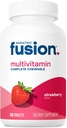 Bariatric Fusion Bariatric Multivitamiini Raud Täielik närimistable | Maasikas | Post Bariatric Vitamiinid Mao möödavoolu ja varrukate Gastrectomy | Ühe kuu pakkumine