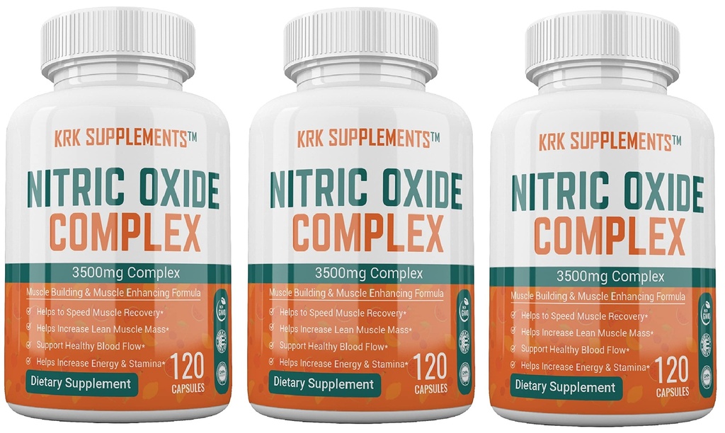 3 pudelit Lämmastikoksiidi kompleks 3500mg ühe serveerimise L-arginiin HCL AAKG AKG Alpha Ketoglutaraat tsitrulliinmalaat 360 kokku kapslid
