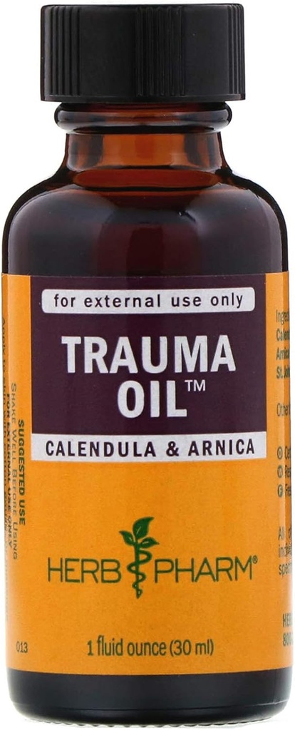 HERB PHARM Trauma õliühend, 1,2 naela (FAOIL01), 1 Fl Oz (1 pakend)