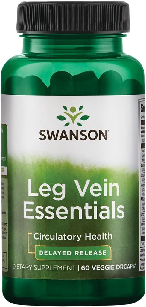 Swanson Leg Vein Essentials - hilinenud vabastamine - 60 Veg kapslit