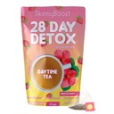 SkinnyBoost 28 päeva Detox Päevane tee - HIBISCUS BERRY (28 teekotid) toetab ainevahetust Boost, Detox, All Natural, Non GMO, Vegan, Keto Sõbralik